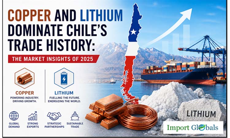 Copper and Lithium Dominate Chile’s Trade History: The Market Insights of 2025