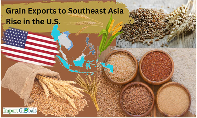 Grain Exports to Southeast Asia Rise in the U.S.